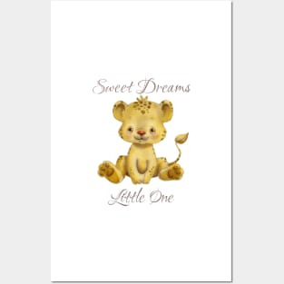 Sweet Dreams - Leopard Cub Posters and Art